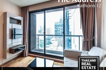 1 Bedroom Condo for rent in The Address Sathorn, Silom, Bangkok near BTS Chong Nonsi