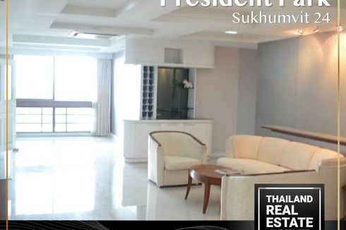 3 Bedroom Condo for rent in President Park Sukhumvit 24, Khlong Tan, Bangkok near MRT Queen Sirikit National Convention Centre