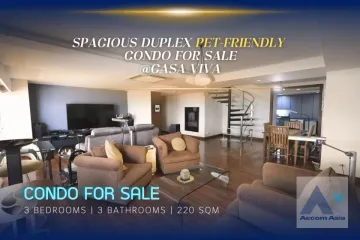 3 Bedroom Condo for sale in Casa Viva,  near BTS Thong Lo