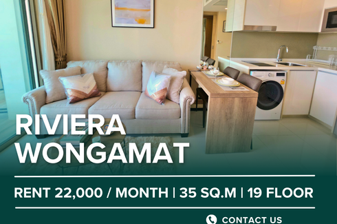 1 Bedroom Condo for rent in The Riviera Wongamat, Na Kluea, Chonburi