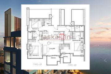 3 Bedroom Condo for sale in Arom Jomtien, 