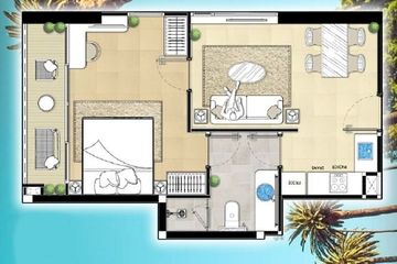 1 Bedroom Condo for sale in The Riviera Malibu & Residences, Nong Prue, Chonburi