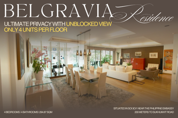 4 Bedroom Condo for sale in Belgravia Residences, Khlong Tan, Bangkok near BTS Thong Lo