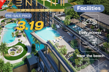 1 Bedroom Condo for sale in Zenith Pattaya ll, Nong Prue, Chonburi