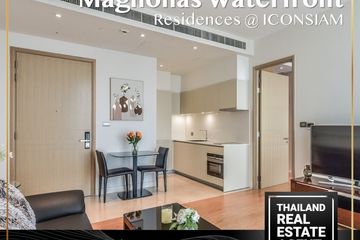 1 Bedroom Condo for rent in Magnolias Waterfront Residences, Khlong Ton Sai, Bangkok near BTS Saphan Taksin