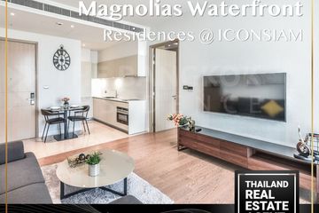 1 Bedroom Condo for sale in Magnolias Waterfront Residences, Khlong Ton Sai, Bangkok near BTS Saphan Taksin