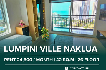 1 Bedroom Condo for Sale or Rent in Lumpini Ville Naklua - Wongamat, Na Kluea, Chonburi