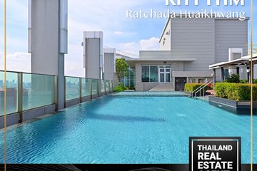 2 Bedroom Condo for rent in Rhythm Ratchada-Huai Khwang, Din Daeng, Bangkok near MRT Huai Khwang