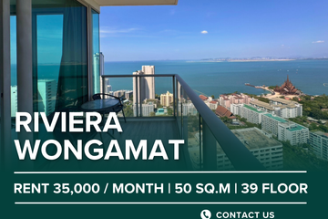 1 Bedroom Condo for rent in The Riviera Wongamat, Na Kluea, Chonburi