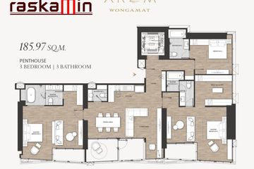 3 Bedroom Condo for sale in Arom Wongamat, Na Kluea, Chonburi