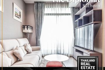 2 Bedroom Condo for rent in The Diplomat Sathorn, Silom, Bangkok near BTS Surasak