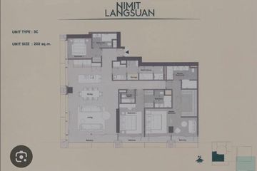 3 Bedroom Condo for Sale or Rent in Nimit Langsuan, Lumpini, Bangkok near BTS Ratchadamri