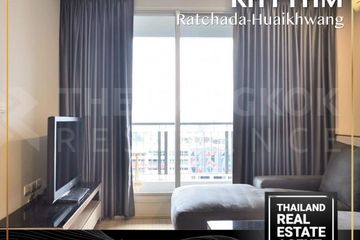 1 Bedroom Condo for rent in Rhythm Ratchada-Huai Khwang, Din Daeng, Bangkok near MRT Huai Khwang