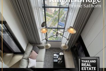 1 Bedroom Condo for rent in Knightsbridge Prime Sathorn, Thung Wat Don, Bangkok near BTS Chong Nonsi