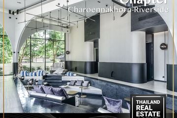 2 Bedroom Condo for rent in Chapter Charoennakhorn-Riverside, Bang Lamphu Lang, Bangkok near BTS Krung Thon Buri