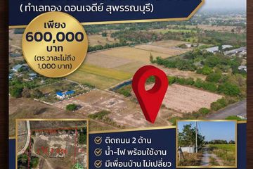 Land for sale in Don Chedi, Suphan Buri