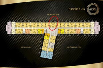 1 Bedroom Condo for sale in Grand Solaire Pattaya, Nong Prue, Chonburi