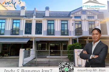 3 Bedroom Townhouse for rent in Indy 5 Bangna km.7, Bang Kaeo, Samut Prakan