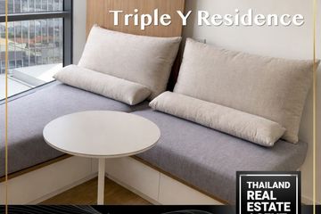 1 Bedroom Condo for sale in TRIPLE Y RESIDENCE, Wang Mai, Bangkok near MRT Sam Yan