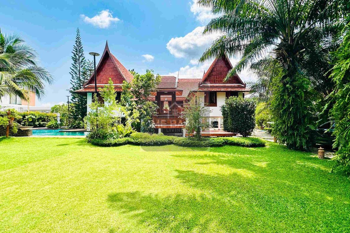 Luxury Thai Style Home on Large Land Plot for Sale or Annual Rent