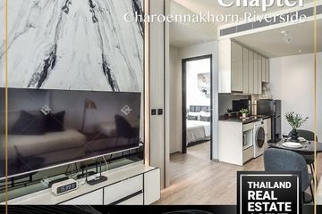 2 Bedroom Condo for rent in Chapter Charoennakhorn-Riverside, Bang Lamphu Lang, Bangkok near BTS Krung Thon Buri