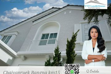 3 Bedroom House for rent in Chaiyapruek Bangna Km.15, Bang Chalong, Samut Prakan
