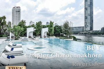 1 Bedroom Condo for sale in Chapter Charoennakhorn-Riverside, Bang Lamphu Lang, Bangkok near BTS Krung Thon Buri