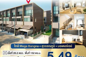 3 Bedroom House for sale in Baan Klang Muang Bangna-Wongwaen, Bang Phli Yai, Samut Prakan