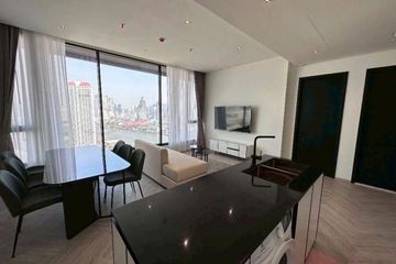 2 Bedroom Condo for rent in Chapter Charoennakhorn-Riverside, Bang Lamphu Lang, Bangkok near BTS Krung Thon Buri