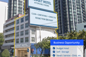 Commercial for sale in Din Daeng, Bangkok near MRT Huai Khwang