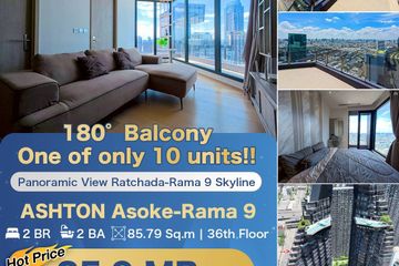 2 Bedroom Condo for sale in Ashton Asoke - Rama 9, Din Daeng, Bangkok near MRT Phra Ram 9