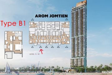 1 Bedroom Condo for sale in Arom Jomtien, 