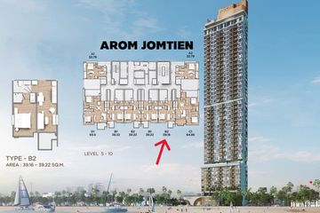 1 Bedroom Condo for sale in Arom Jomtien, 