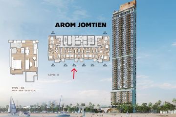 1 Bedroom Condo for sale in Arom Jomtien, 