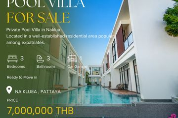 3 Bedroom Townhouse for sale in Na Kluea, Chonburi