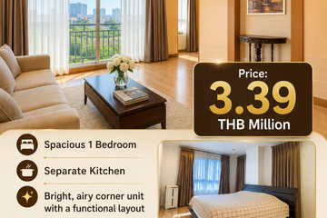 1 Bedroom Condo for sale in Lumpini Ville Ramkhamhaeng 26, Hua Mak, Bangkok near MRT Rajamangala Stadium