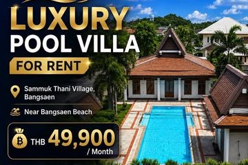 3 Bedroom Villa for rent in Saen Suk, Chonburi