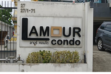 1 Bedroom Condo for sale in Lamour Condo, Khu Khot, Pathum Thani