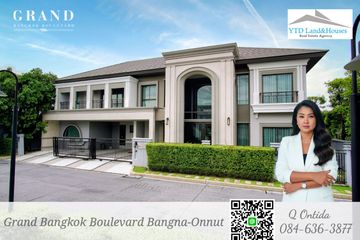 4 Bedroom House for sale in Grand Bangkok Boulevard Bangna-Onnut, Dokmai, Bangkok