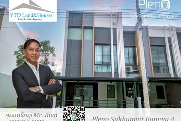 3 Bedroom House for rent in Pleno Sukhumvit Bangna 4, Bang Kaeo, Samut Prakan