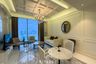 1 Bedroom Condo for rent in Magnolias Waterfront Residences, Khlong Ton Sai, Bangkok near BTS Saphan Taksin