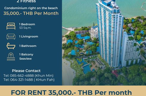 1 Bedroom Condo for rent in The Palm Wongamat Beach, Na Kluea, Chonburi