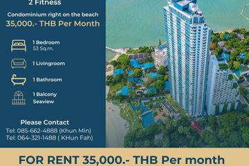 1 Bedroom Condo for rent in The Palm Wongamat Beach, Na Kluea, Chonburi