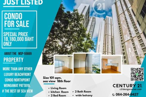 2 Bedroom Condo for sale in Na Kluea, Chonburi