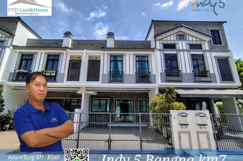 3 Bedroom Townhouse for Sale or Rent in Indy 5 Bangna km.7, Bang Kaeo, Samut Prakan