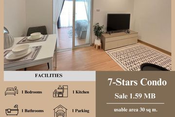 1 Bedroom Condo for sale in Seven Star Condominium, Chang Phueak, Chiang Mai