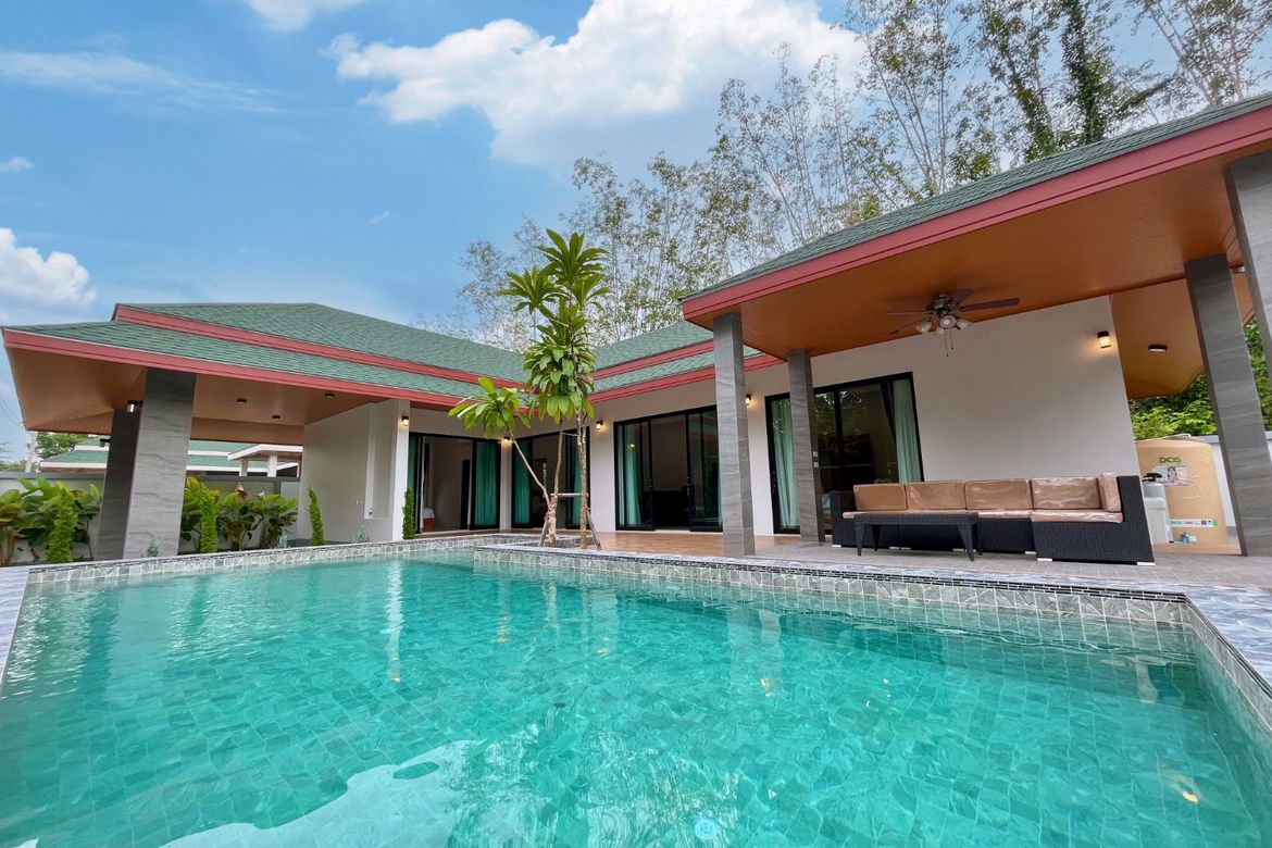 Spacious New threebedroom pool villa in prime location for sale in