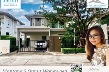 3 Bedroom House for sale in Mantana Onnut-Wongwaen 5, Dokmai, Bangkok