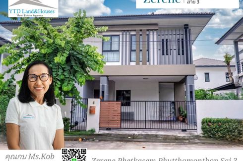 3 Bedroom House for sale in Zerene Petkasem-Buddhamonthon Sai 3, Nong Khang Phlu, Bangkok near MRT Phutthamonthon Sai 3