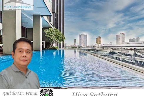 2 Bedroom Condo for Sale or Rent in Hive Sathorn, Khlong Ton Sai, Bangkok near BTS Krung Thon Buri